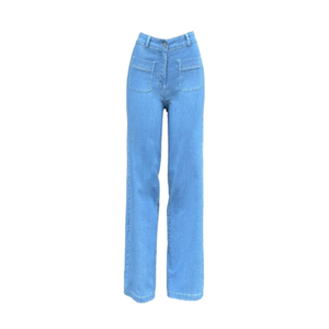 Women's Straight Leg Jeans（6002）