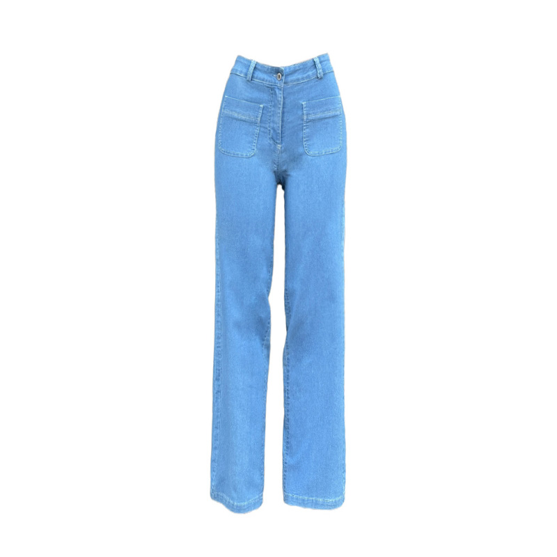 Women's Straight Leg Jeans（6002）