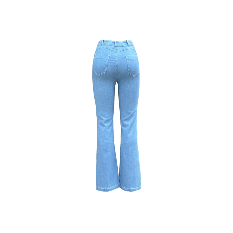 Women's Denim Bell Bottom Pants (6025)