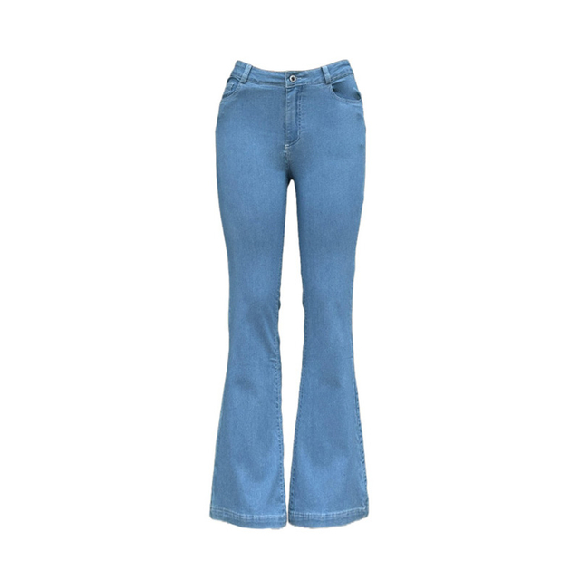 Women's Denim Bell Bottom Pants (6025)