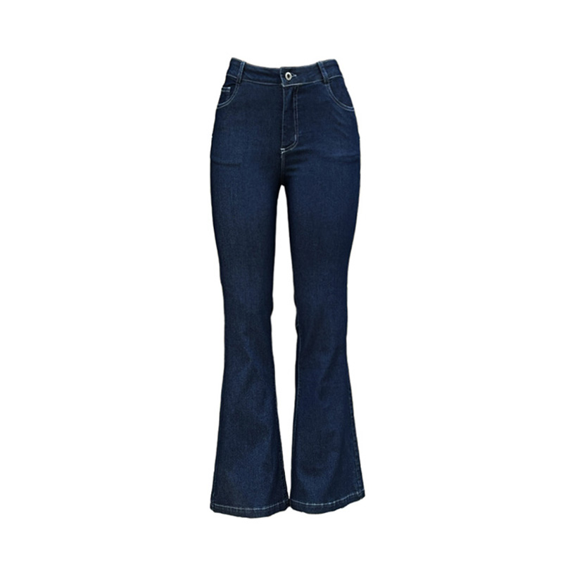 Women's Denim Bell Bottom Pants (6025)